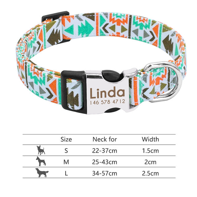 Best Dog Collar Personalized Pet