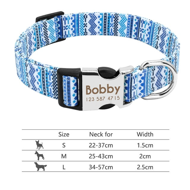Best Dog Collar Personalized Pet