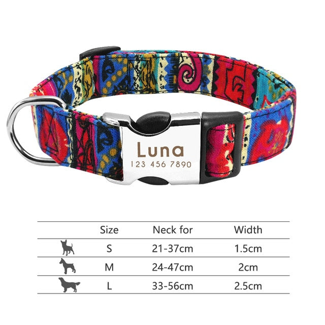 Best Dog Collar Personalized Pet