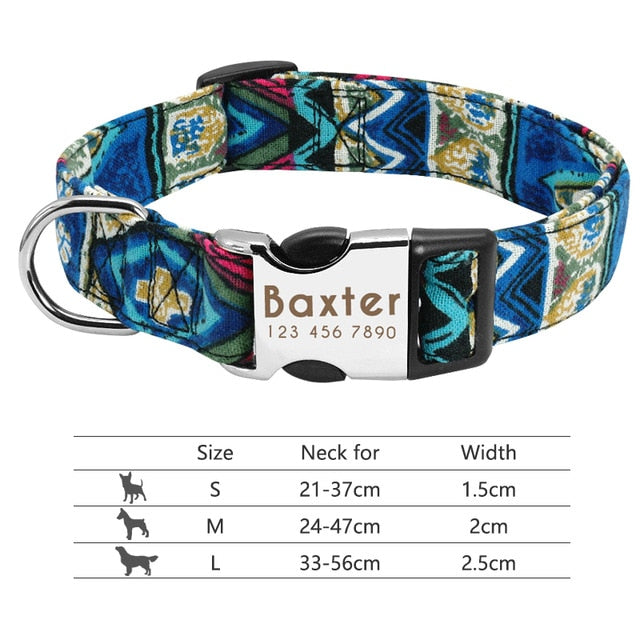 Best Dog Collar Personalized Pet