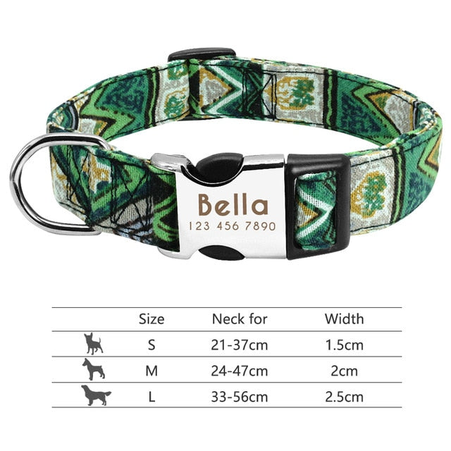 Best Dog Collar Personalized Pet