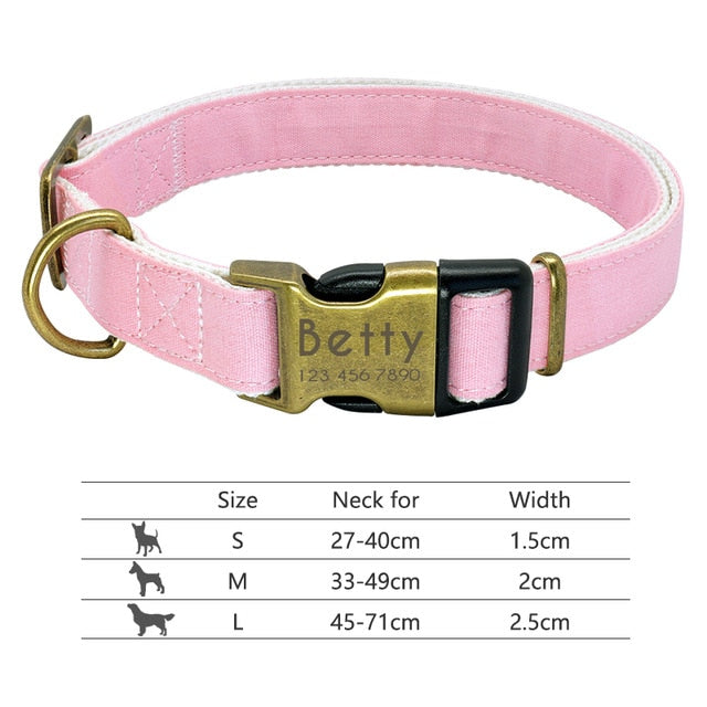 Best Dog Collar Personalized Pet