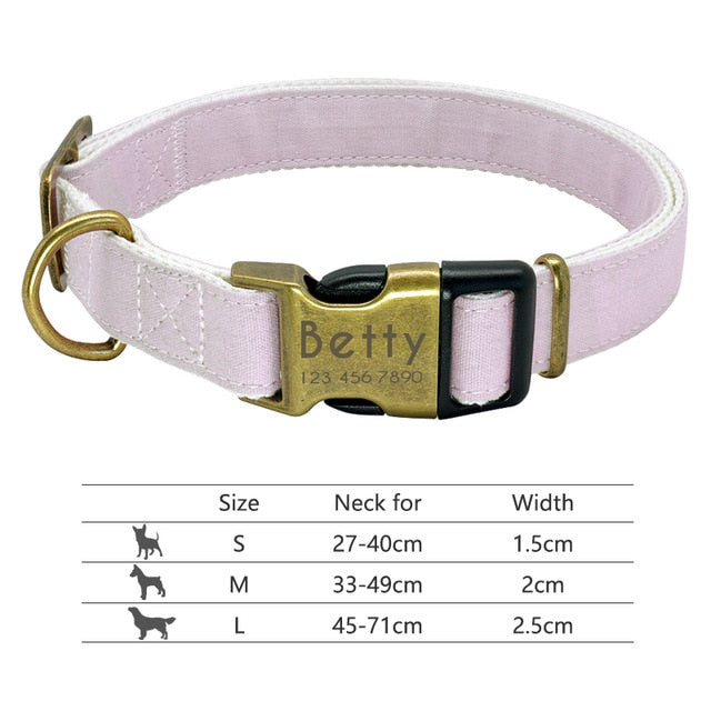 Best Dog Collar Personalized Pet