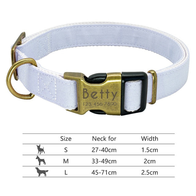 Best Dog Collar Personalized Pet