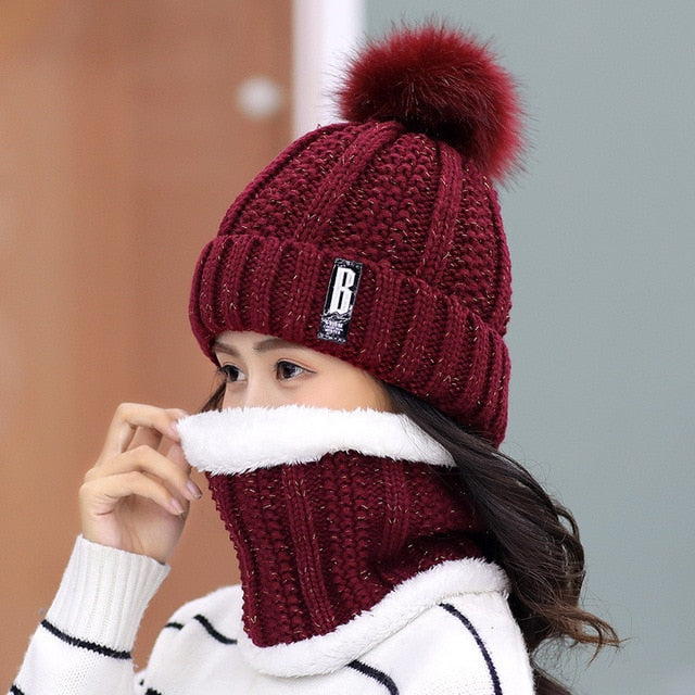 Best Winter knitted Beanies Hats Women