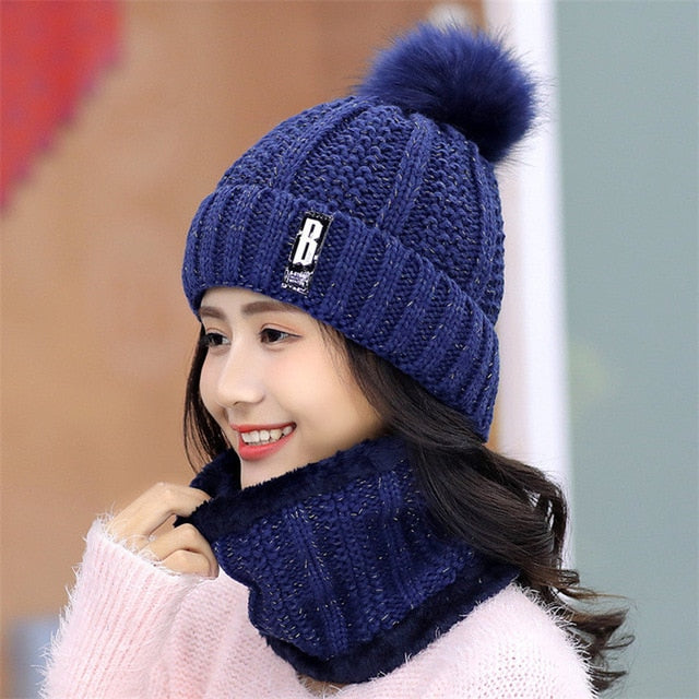 Best Winter knitted Beanies Hats Women
