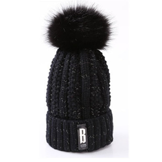 Best Winter knitted Beanies Hats Women