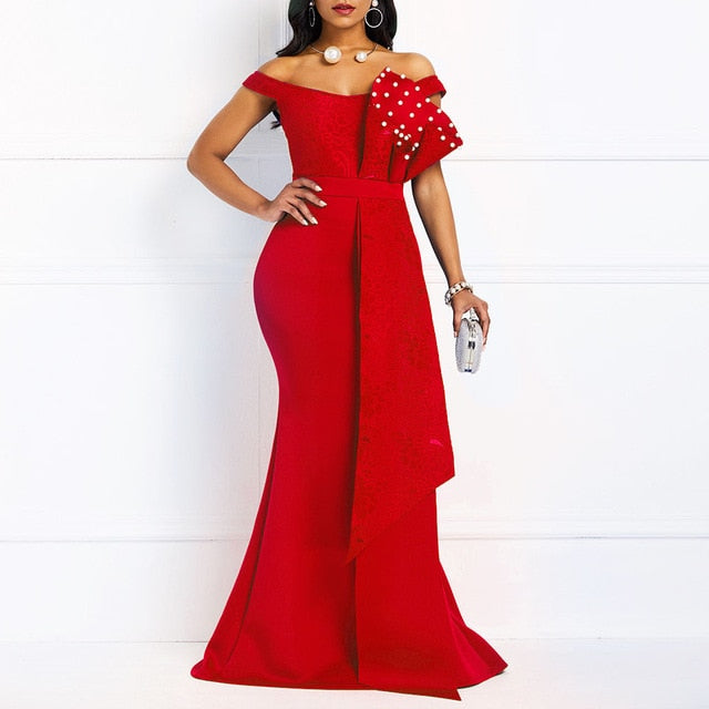 Best Women Off Shoulder Long Dress