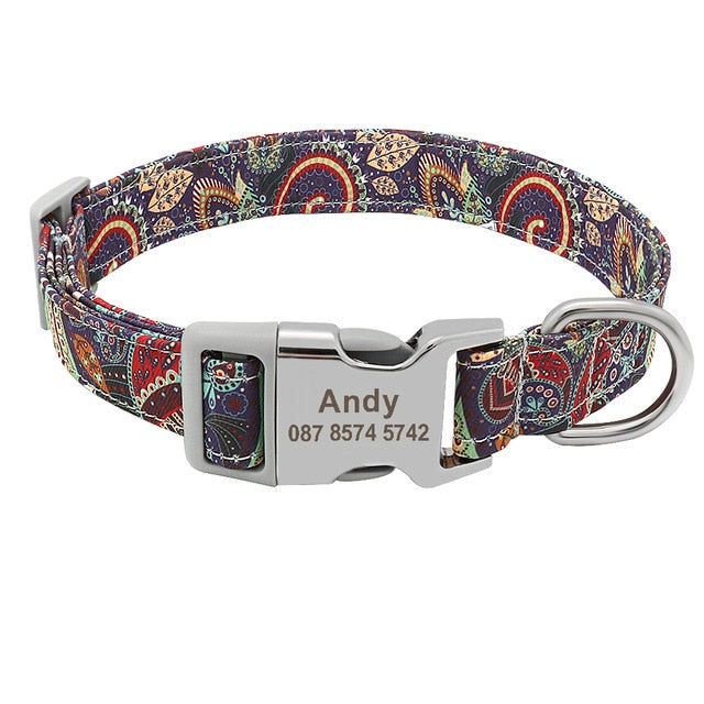 Best Dog Printed Collar