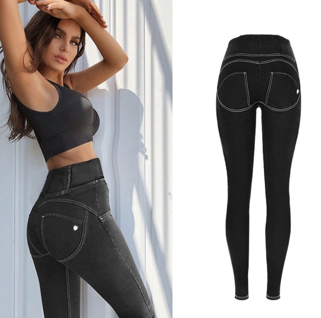 Best High Waist Push Up Jeans Woman