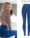 Best High Waist Push Up Jeans Woman