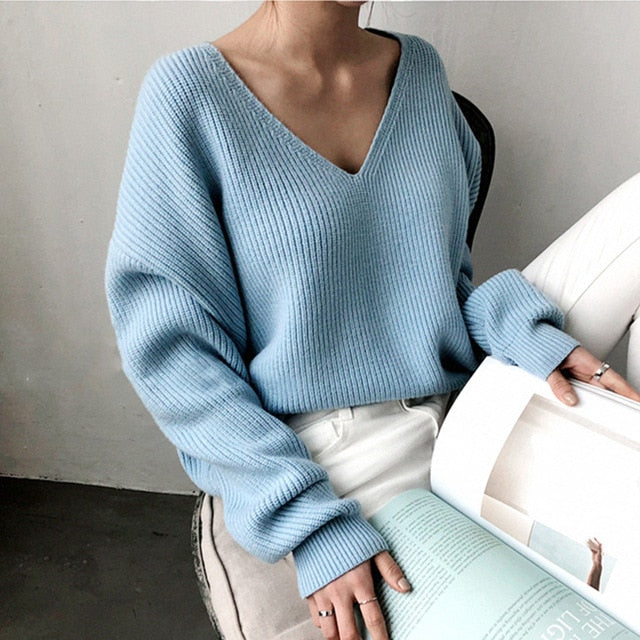 Best Women's V-Neck Winter Sweaters