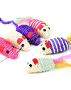 Best Cat Colorful Mouse Cage Toy