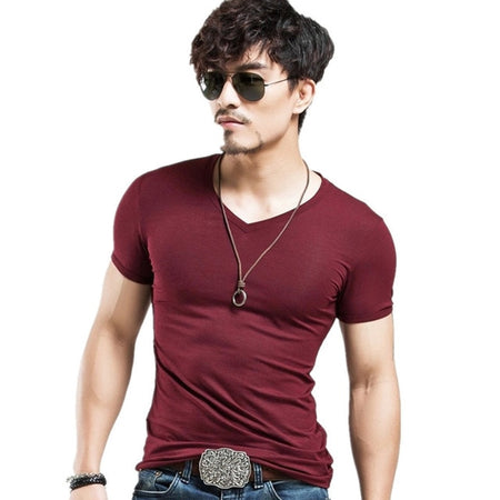 Best Men V neck T Shirt