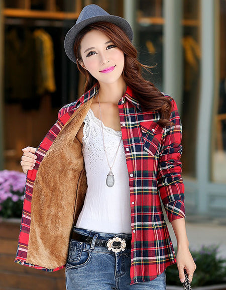 Best Winter Warm Women Velvet Thicker Jacket