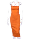 Best neon satin lace women long dress