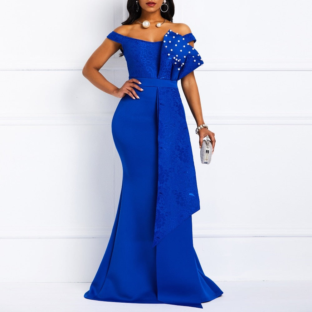 Best Women Off Shoulder Long Dress