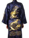 Best Navy Blue Men's Bath Gown