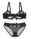Best Fashion embroidery bras women set