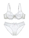 Best Fashion embroidery bras women set