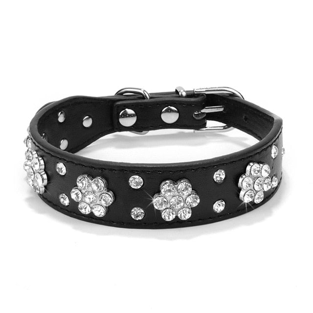 Best Bling Rhinestone Puppy Cat Collars
