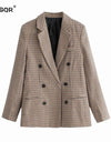 Best Women Plaid Blazers