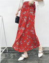 Best High Waist Floral Print Skirts