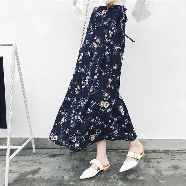 Best High Waist Floral Print Skirts