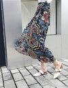 Best High Waist Floral Print Skirts