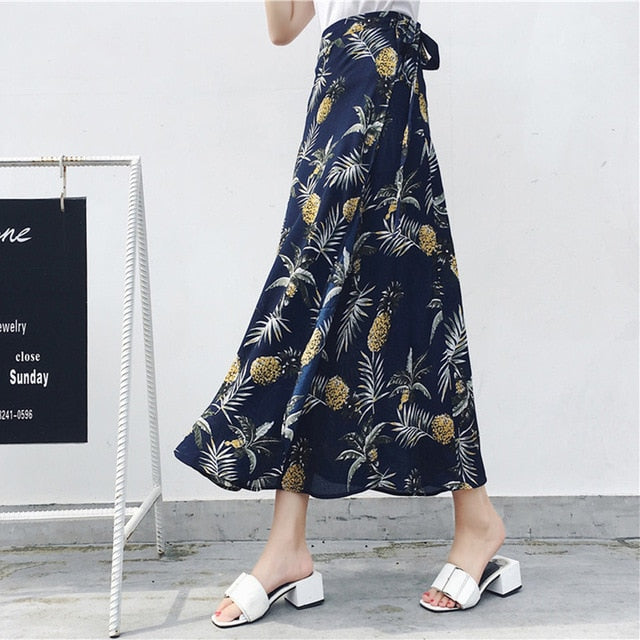Best High Waist Floral Print Skirts