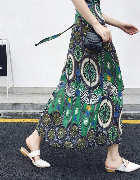 Best High Waist Floral Print Skirts