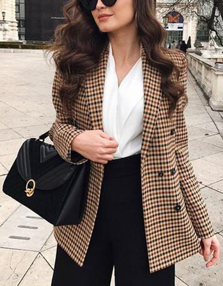 Best Women Plaid Blazers