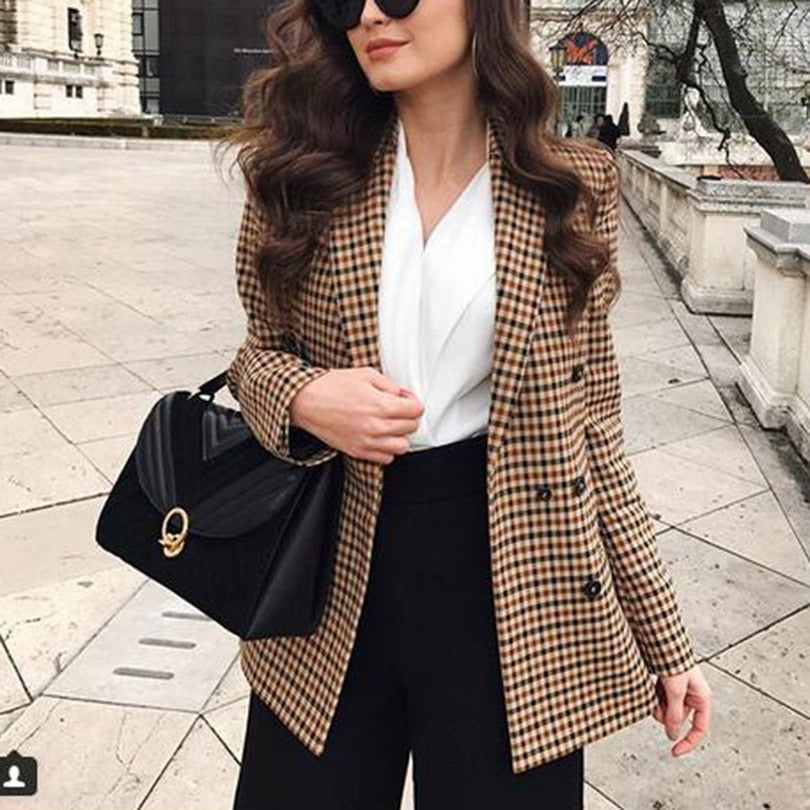 Best Women Plaid Blazers