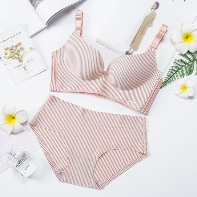 Best Romantic Temptation Bra Set Women