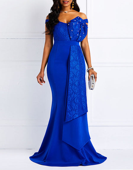 Best Women Off Shoulder Long Dress