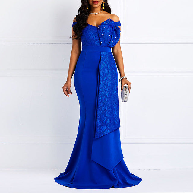 Best Women Off Shoulder Long Dress
